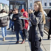 В ожидании автобуса. :: Александр 