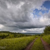 "Небесные дали. Дождливо"© :: Владимир Макаров "Небесные дали. Дождливо"© :: Владимир Макаров