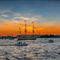 Закат над Невой :: Валентин Яруллин