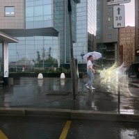 Дорожная дождливая :: Сергей Золотавин Дорожная дождливая :: Сергей Золотавин