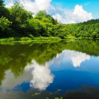 О Смоленском Днепре (репортаж из поездок по области). :: Милешкин Владимир Алексеевич 