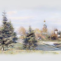 Москва. Церковь Илии Пророка и Воздвижения Честного Креста Господня в Черкизове. :: В и т а л и й .... Л а б з о'в Москва. Церковь Илии Пророка и Воздвижения Честного Креста Господня в Черкизове. :: В и т а л и й .... Л а б з о'в