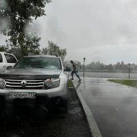 Дорожная дождливая :: Сергей Золотавин