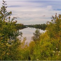 Июльский вечер на Чепце :: Валентин Котляров