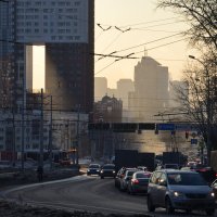 Инсоляция в условиях города. :: Сергей Сергеев