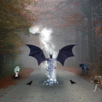 Курение для Лесному Духу..... :: Свечение Язычество