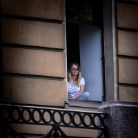 В окне. :: Александр 