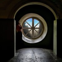 My magic Petersburg_02589 Лестничная площадка в одном из корпусов Герценовского ун-та :: Станислав Лебединский