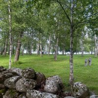 Немецкое военное кладбище...Село Коростынь...Озеро "Ильмень" :: Наталия Павлова Немецкое военное кладбище...Село Коростынь...Озеро "Ильмень" :: Наталия Павлова