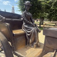 Скульптура «Грушенька в повозке» :: Наталия Павлова