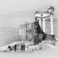 Москва. .Памятник Александру Второму. :: В и т а л и й .... Л а б з о'в Москва. .Памятник Александру Второму. :: В и т а л и й .... Л а б з о'в