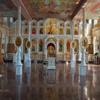 Убранство в церкви Александра Невского :: Александр Синдерёв