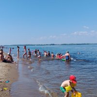 Летний день на Волге :: Надежда Летний день на Волге :: Надежда