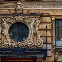 My magic Petersburg_03326_фрагмент фасада дома № 9 по ул. Кирочной :: Станислав Лебединский