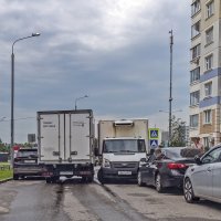 Тесно на дорогах :: Валерий Иванович