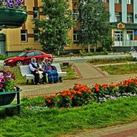 Июль..В цветочном сквере! :: Владимир Июль..В цветочном сквере! :: Владимир