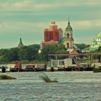 Ростов Великий. Вид на Спасо-Яковлевский монастырь. :: Николай Феофанов