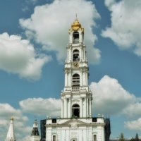 Колокольня Троице-Сергиевой Лавры. :: Татьяна Помогалова Колокольня Троице-Сергиевой Лавры. :: Татьяна Помогалова