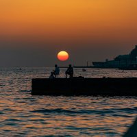 Рыбалка на закате :: Вадим Федотов 