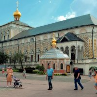 Трапезная церковь Преподобного Сергия. :: Татьяна Помогалова