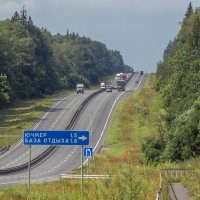 Интересный участок дороги :: Сергей Цветков