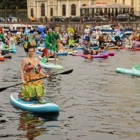 Юбилейный 10-й фестиваль «Фонтанка SUP» :: skijumper Иванов