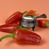 Балконные перцы :: Виктор Орехов Балконные перцы :: Виктор Орехов