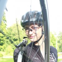 Велосипедистка :: Максим Егоров