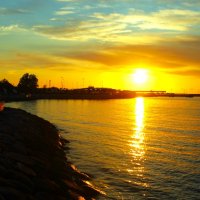 Закат на Таллинском заливе :: Aida10 