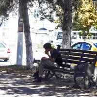 Тень и машины :: Юрий Гайворонскiий