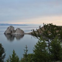 Байкал.Остров Ольхон.Скала Шаманка :: Рудаков Сергей 
