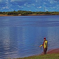 Август...Летняя рыбалка на Юганской Оби продолжается! :: Владимир 
