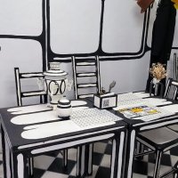 Черно-белое кафе. :: Ольга 