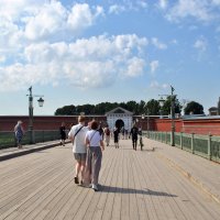 Просто мост, вода с небом и много-много воздуха :: AleksSPb Лесниченко