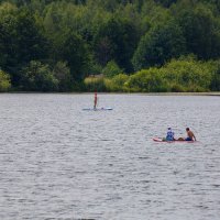 Катание на сапе :: Александр Синдерёв