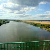 по мосту через Оку на авт. № 26... :: Галина Флора по мосту через Оку на авт. № 26... :: Галина Флора