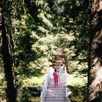 Горбатый мостик в Михайловском. Фото на плёнку :: Олег Зоркий