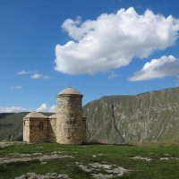 Матласское плато. Мечеть :: Лидия Бусурина Матласское плато. Мечеть :: Лидия Бусурина