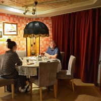 Чебуречная на Старом Арбате :: Анастасия Смирнова Чебуречная на Старом Арбате :: Анастасия Смирнова