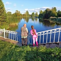 Дедушка! Клюёт! :: Veera V Дедушка! Клюёт! :: Veera V