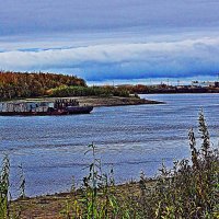 Август... Река Юганская Обь-труженица! :: Владимир 