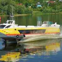 На подводных крыльях :: Сергей Беляев