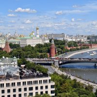 Виды из-под купола храма Христа Спасителя :: <<< Наташа >>>