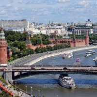 Виды из-под купола храма Христа Спасителя :: <<< Наташа >>>