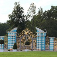 Золотые ворота Екатерининского дворца :: Любовь Сахарова