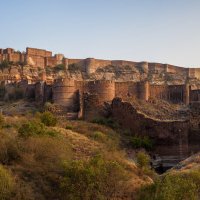 Панорама форта Мехрангарх. Джодхпур, Раджастхан, Индия :: Павел Сытилин