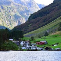 Побережье  Согне-фьорда :: Nina Streapan