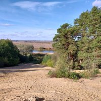 Вид с лысой горы в поселке Солотча :: Tarka 