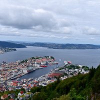 Берген с высоты :: Nina Streapan