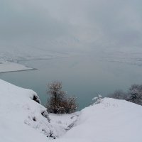 Чарвакское водохранилище, зима. :: Виктор Осипчук Чарвакское водохранилище, зима. :: Виктор Осипчук